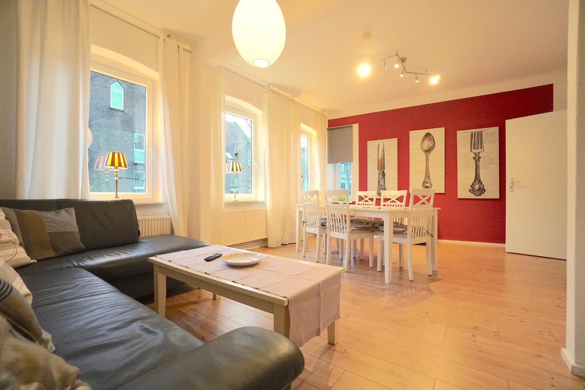 Eckernförde Ferienwohnung Moewe In Zentraler Lage מראה חיצוני תמונה